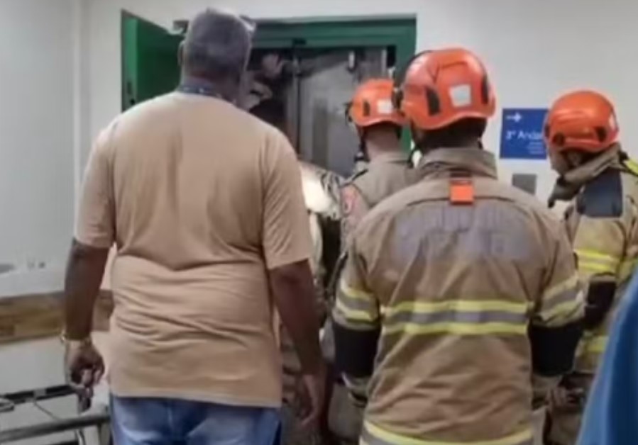 O elevador despencou e causou a morte de um paciente no Hospital Municipal Salgado Filho