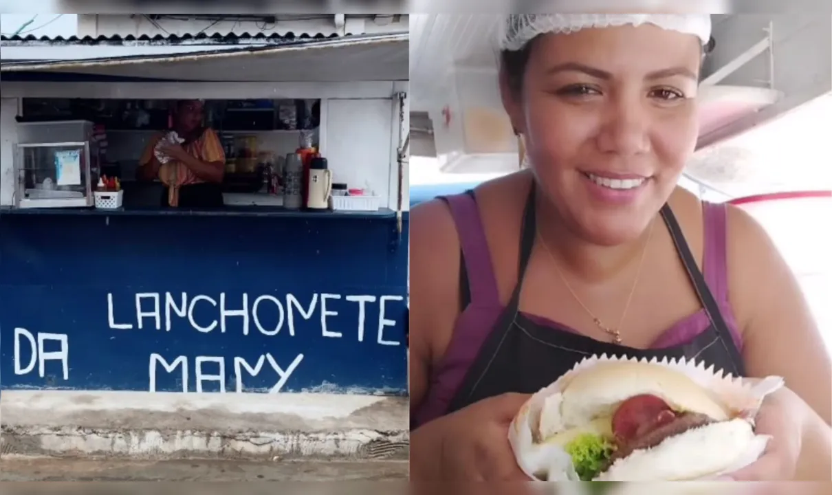 Imagem ilustrativa da imagem Vendedora de lanches, esposa de Davi lança 'X-Calabreso'; vídeo