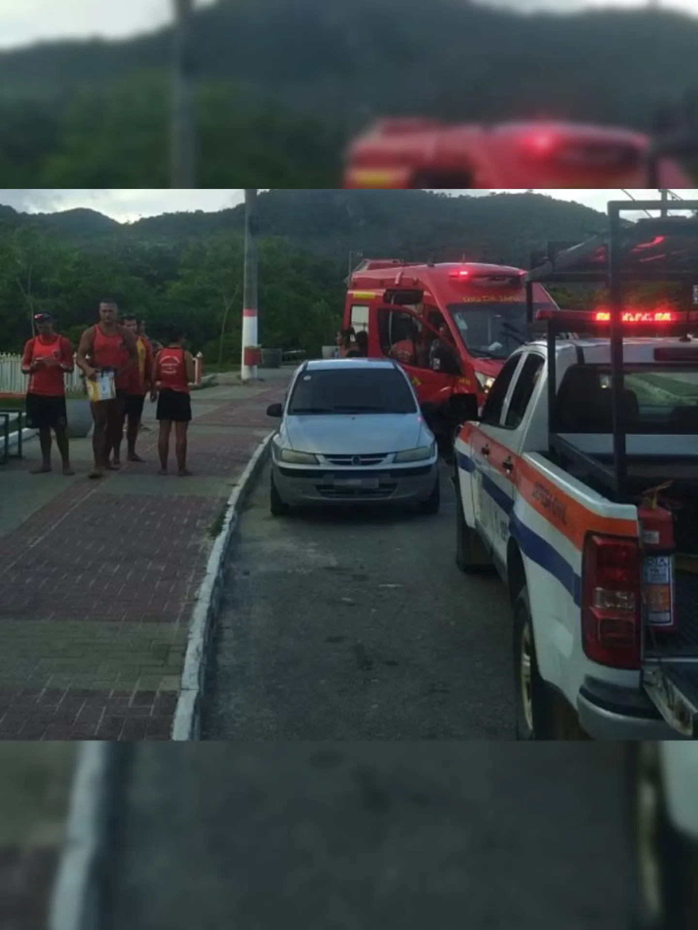 O acidente ocorreu nesta terça-feira (6), no Canal do Recanto de Itaipuaçu