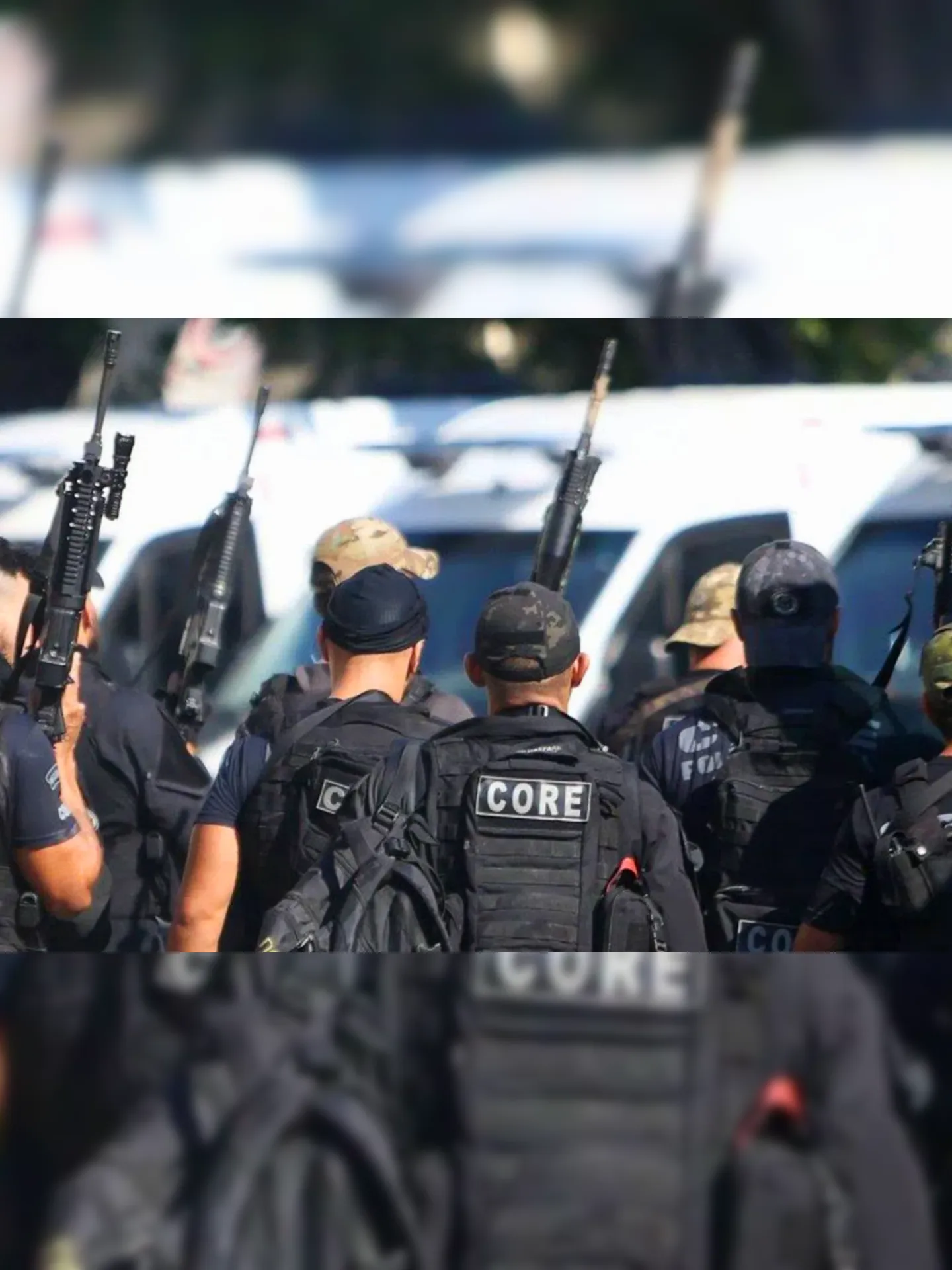 Policiais do Core irão trabalhar com câmera no uniforme