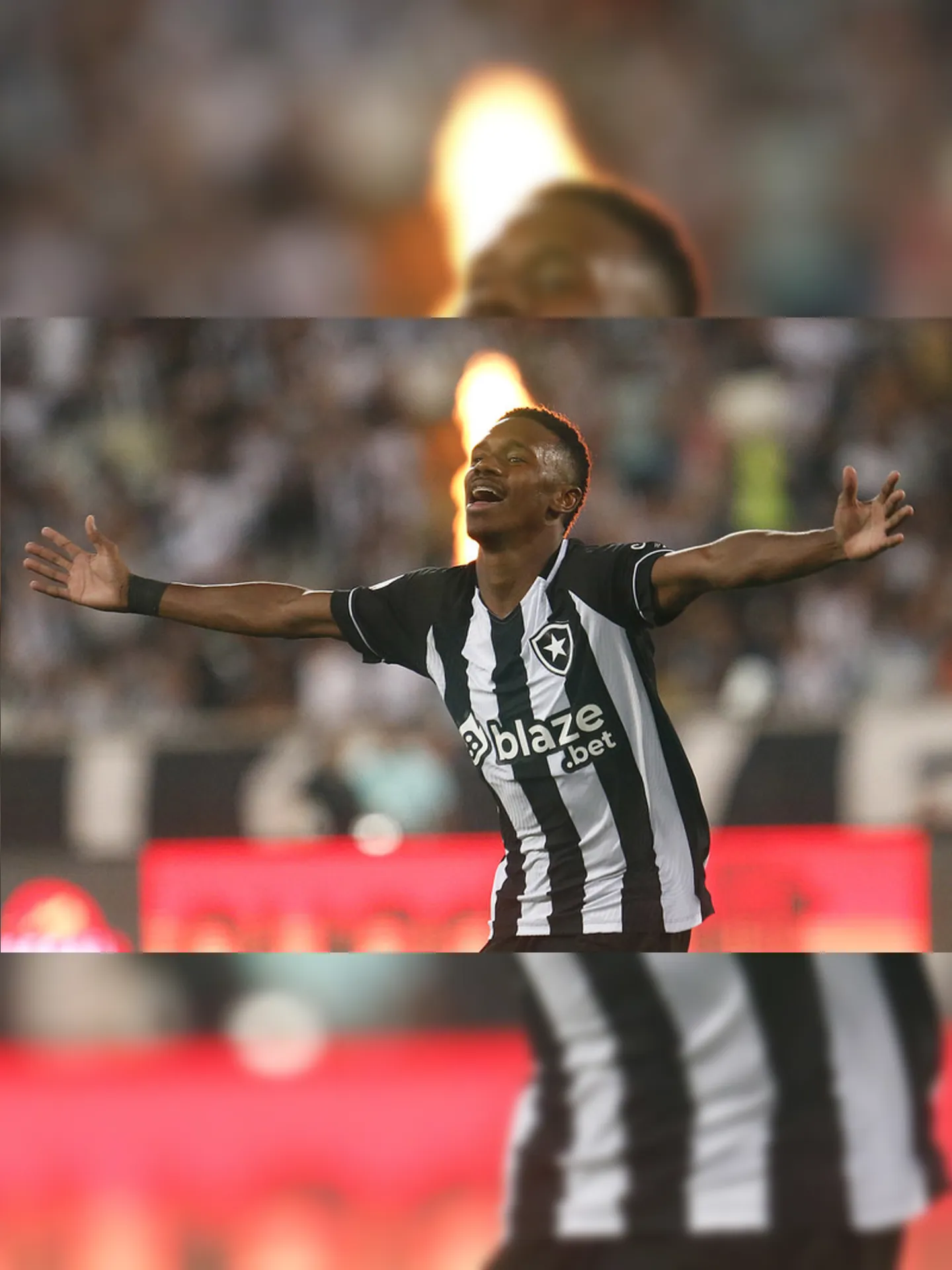 Jeffinho se destacou com a camisa do Botafogo em 2022