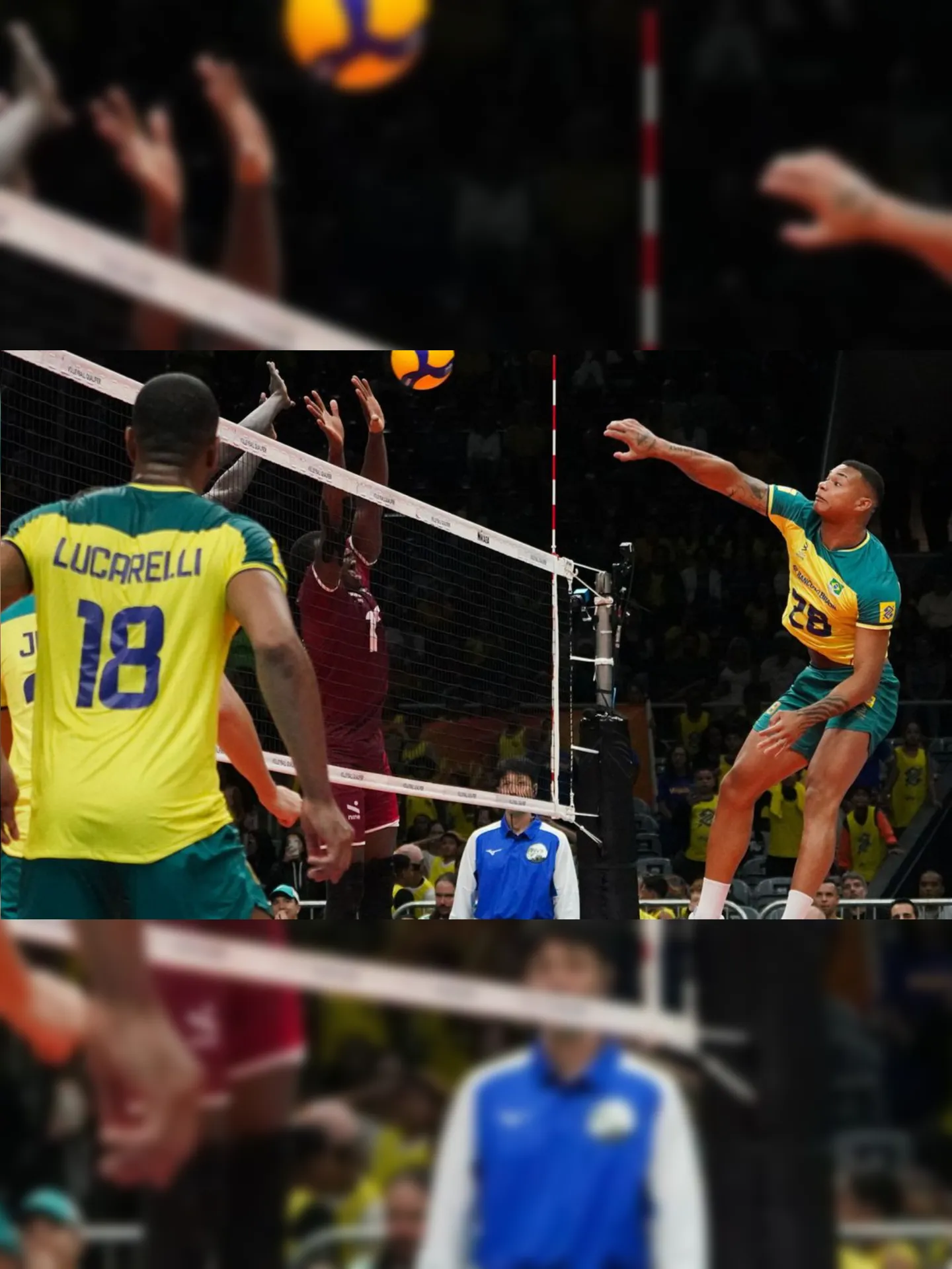 Brasil e Catar estão no Grupo A do Pré-Olímpico de vôlei masculino