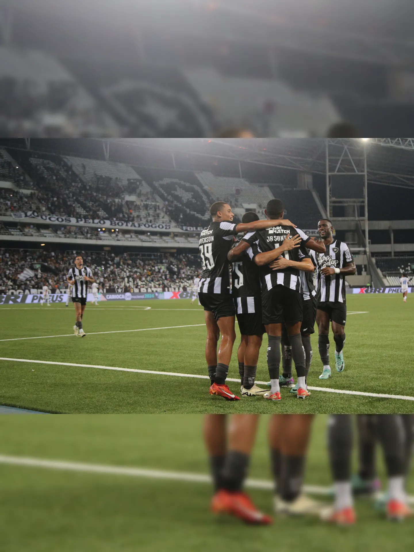 Gol da virada do Botafogo saiu aos 47 minutos do segundo tempo