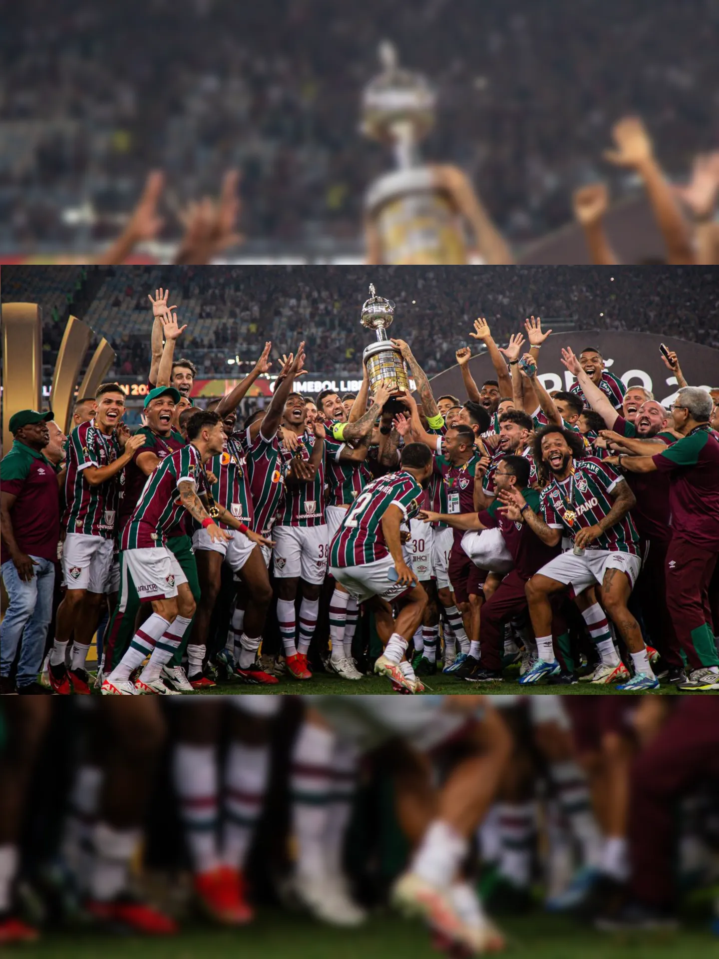 Fluminense foi campeão da Libertadores após vencer o Boca Juniors, no Maracanã