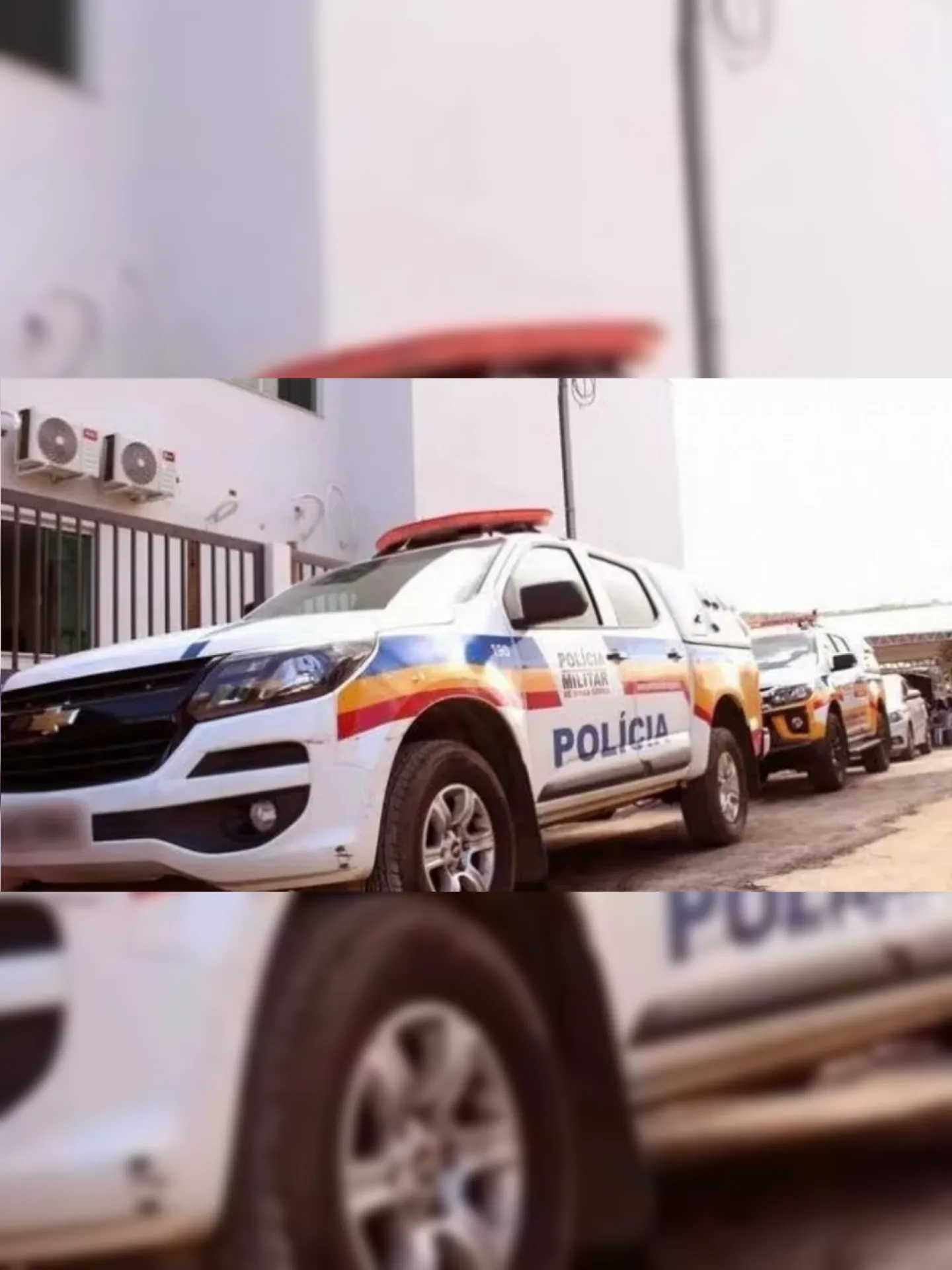 Viatura da Polícia Militar do Estado de Minas Gerais
