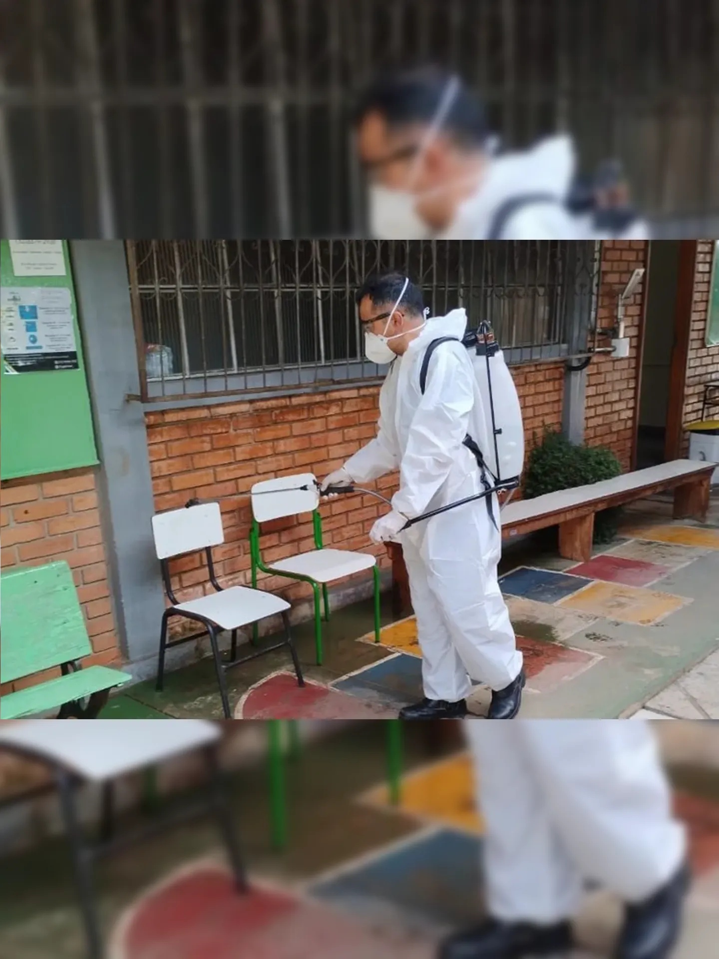 Prefeitura de São João del Rei realizou desinfecção das escolas