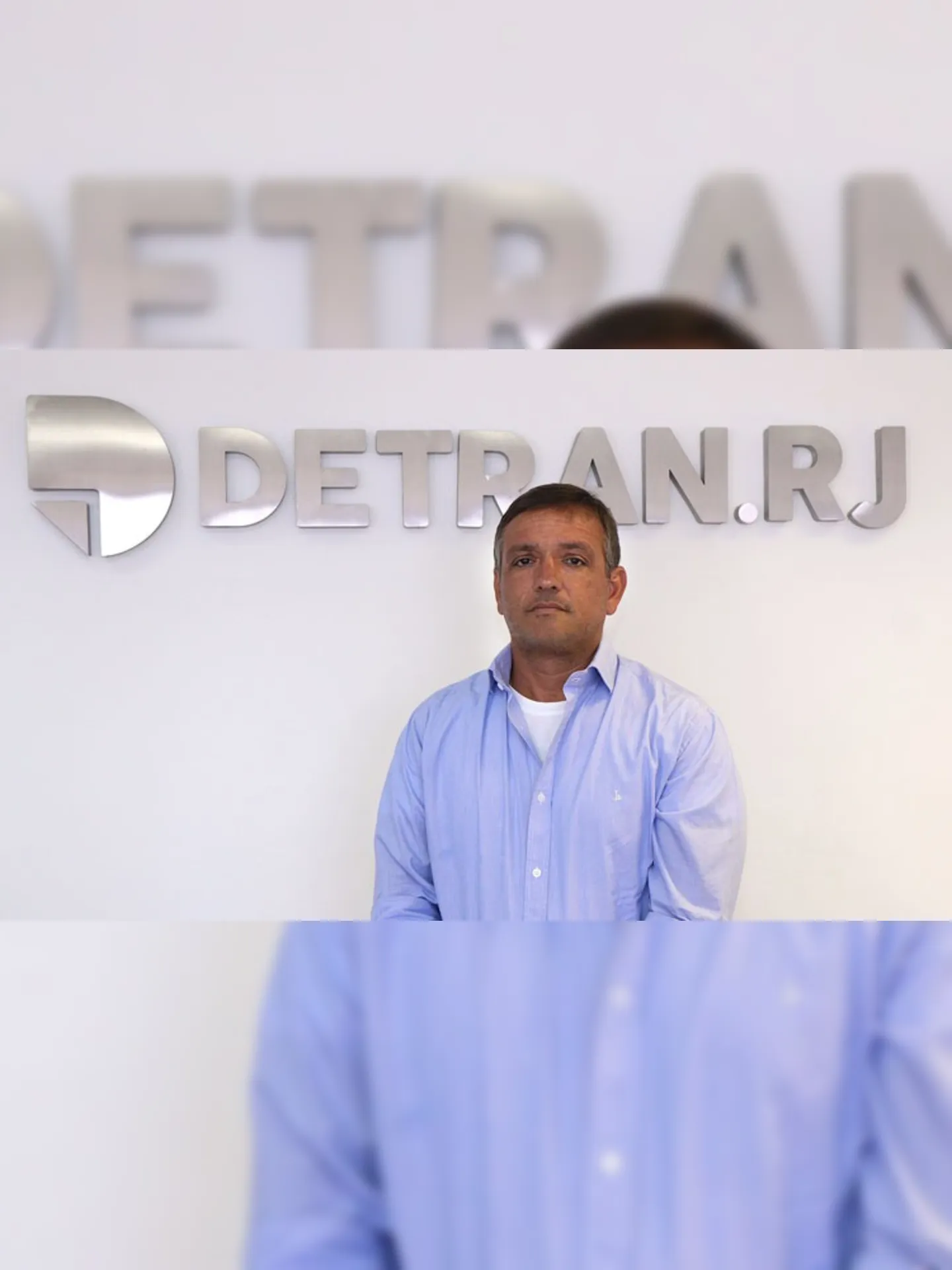 O novo presidente do Detran.RJ, Glaucio Paz, de 49 anos, tomou posse nesta quinta-feira (16)