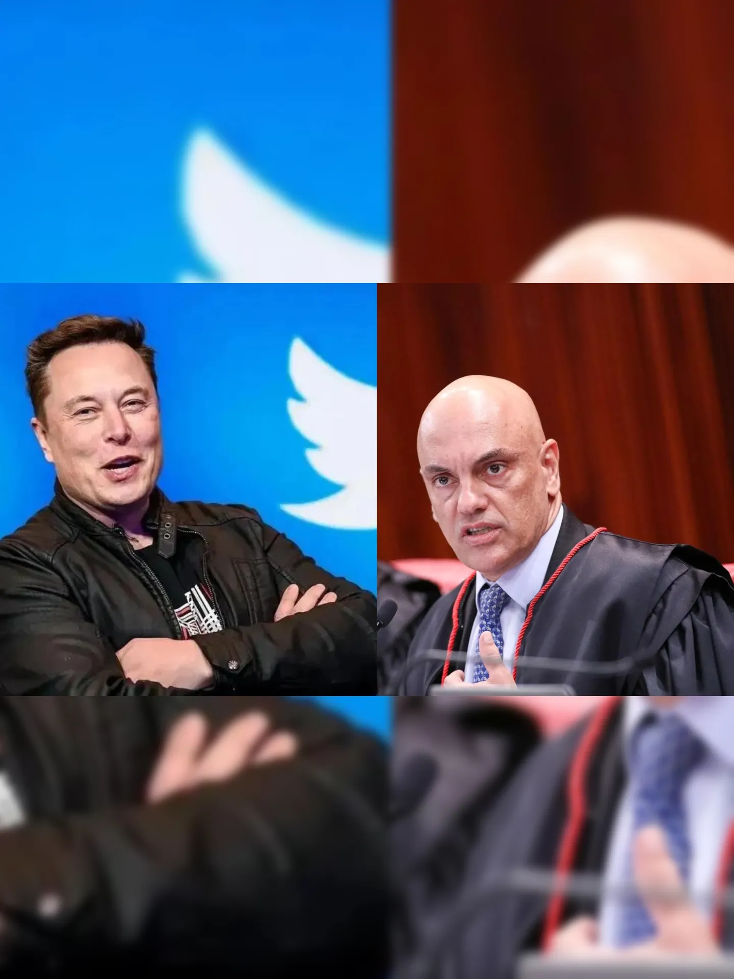 Elon Musk ameaçou e atacou o ministro Alexandre de Moraes