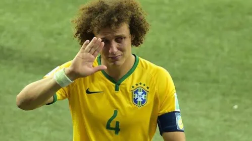 David Luiz esteve em campo na goleada sofrida para a Alemanha