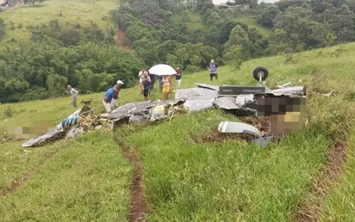 O acidente ocorreu por volta das 10h36