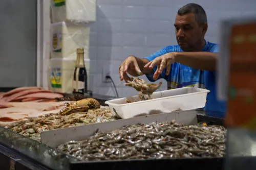 Consumidores também podem encontrar todos os tipos de peixe