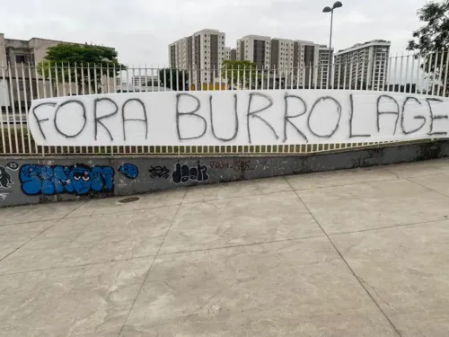 Protesto dos torcedores