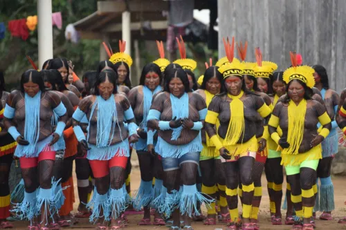 Haverá, também, feira de artesanato e oficina de pintura corporal