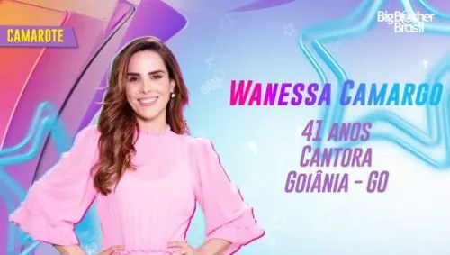 Imagem ilustrativa da imagem Cantora Wanessa Camargo completa 'Big Day' do BBB 24