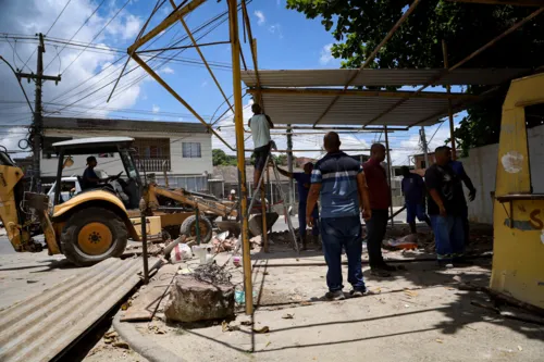 Os comerciantes do local receberam, no dia 11 de novembro