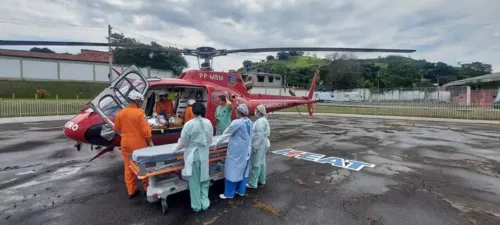 Roseana foi rapidamente encaminhada para o Hospital Estadual Alberto Torres