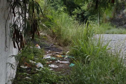 Local onde o corpo foi encontrado, no Fonseca