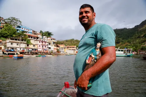 Pierre Cabral está há mais de 20 anos no ramo de pescador