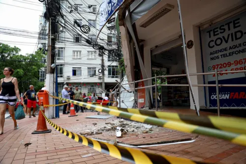 Local foi interditado pela Defesa Civil