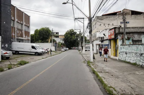 Rua São Januário, no Fonseca, em Niterói