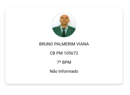 O PM foi atingido próximo da axila