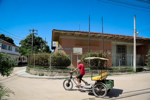 As bicicletas são a marca registrada do local