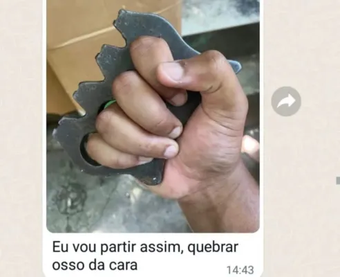 Por grupos de WhatsApp, eles marcam de praticarem 'justiça' com as próprias mãos