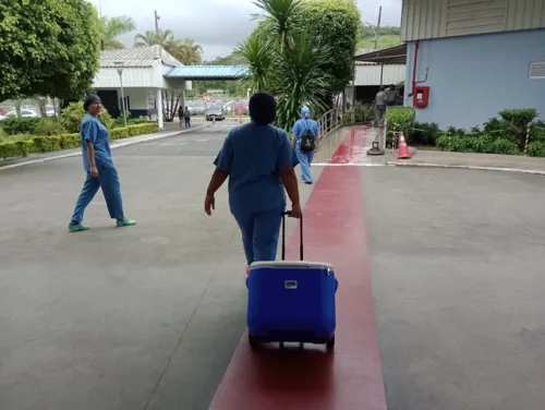 Órgãos da criança foram captação para doação com autorização da família