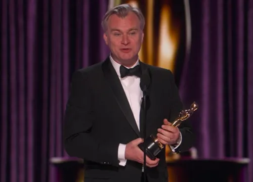 Christopher Nolan levou a estatueta de melhor direção por Oppenheimer