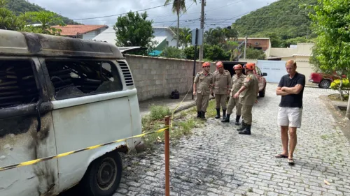 Incêndio foi contido pelo Corpo de Bombeiros