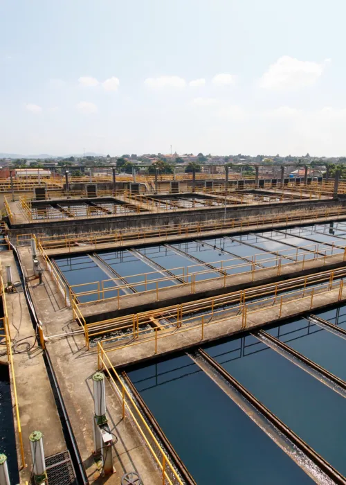 Estação de tratamento de água em Laranjal, São Gonçalo