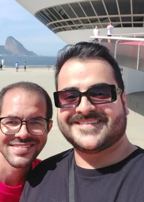 Diogo e o marido