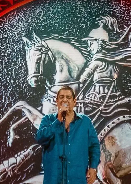 Zeca Pagodinho é conhecido pela sua grande devoção a São Jorge