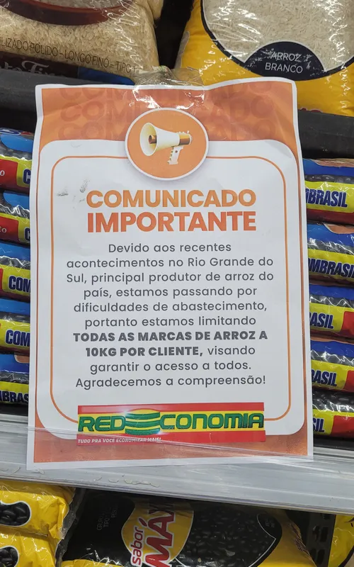 Imagem ilustrativa da imagem Agora é o feijão! Mercados de Niterói limitam venda aos clientes
