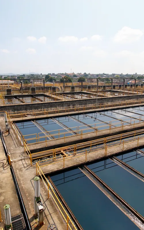 Estação de tratamento de água em Laranjal, São Gonçalo