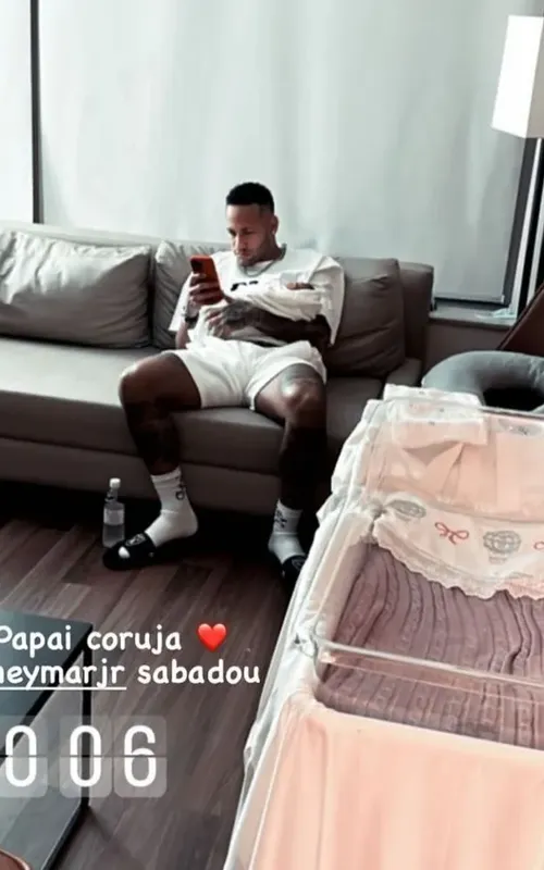 Mavie é filha de Neymar e Bruna Biancardi e nasceu na maternidade São Luiz Star