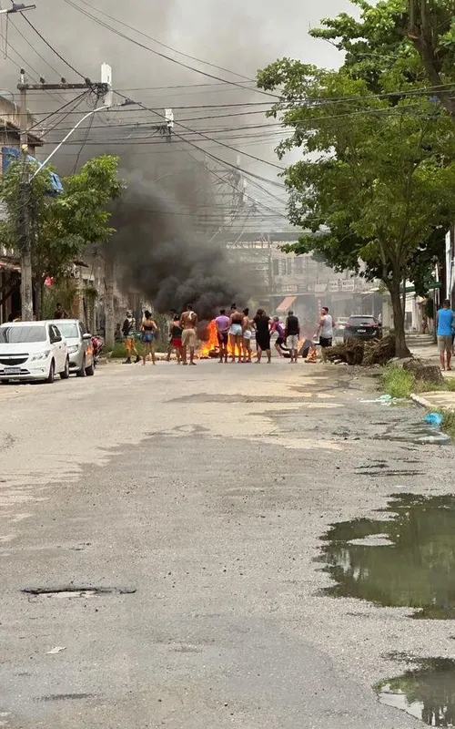 Protestos aconteceram antes das chuvas
