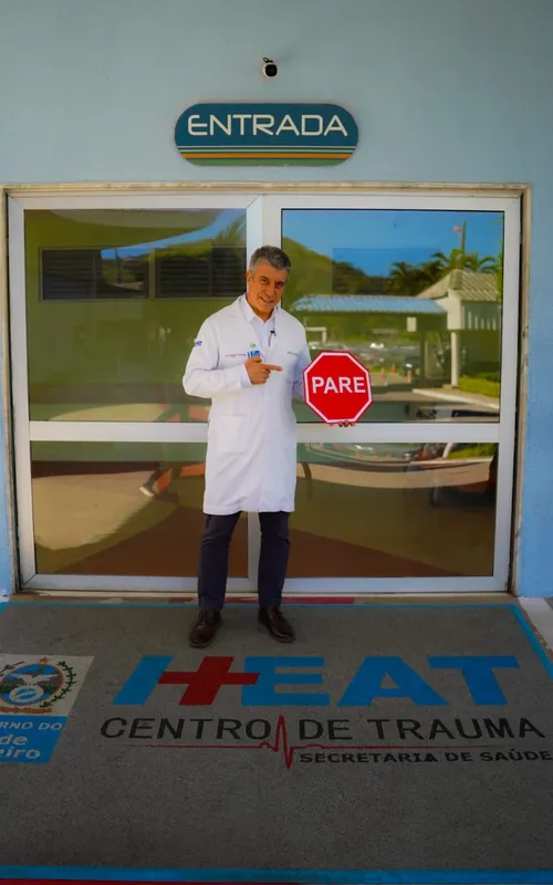 Marcelo Pessoa, coordenador do Centro de Trauma do Heat