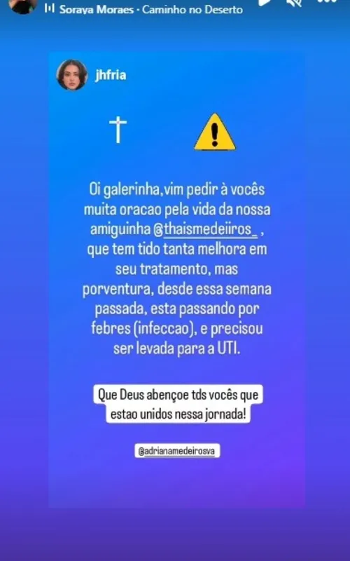 Imagem ilustrativa da imagem Jovem que cheirou pimenta é internada na UTI; família pede orações