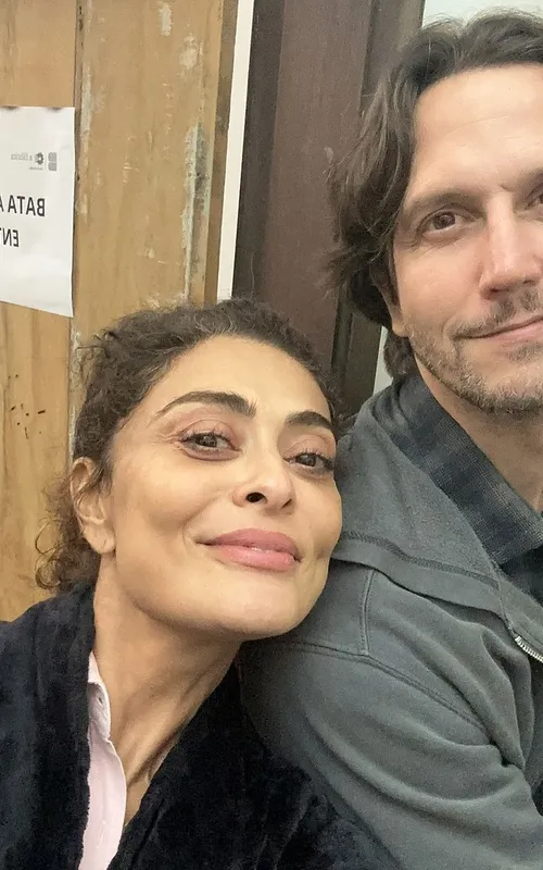 Juliana Paes e Vladimir Britcha