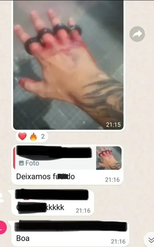 Os justiceiros foram flagrados pelas ruas nas noites desta terça (5) e quarta-feira (6)