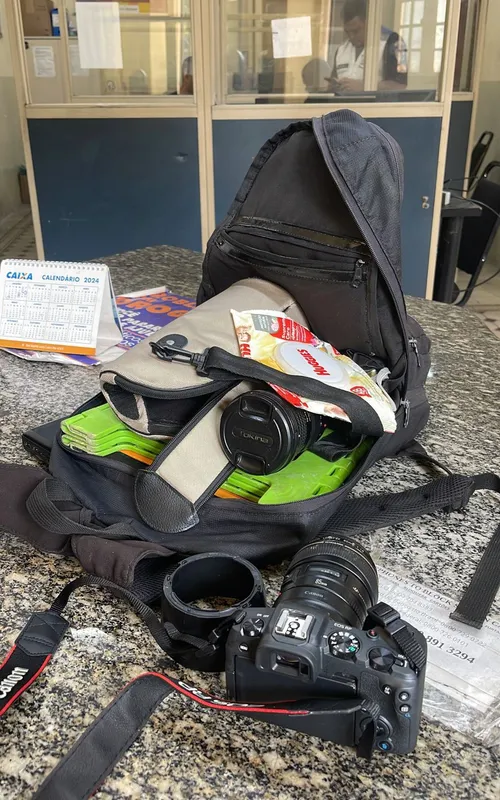 Suspeito pediu a câmera e o celular do PM, que também é fotógrafo