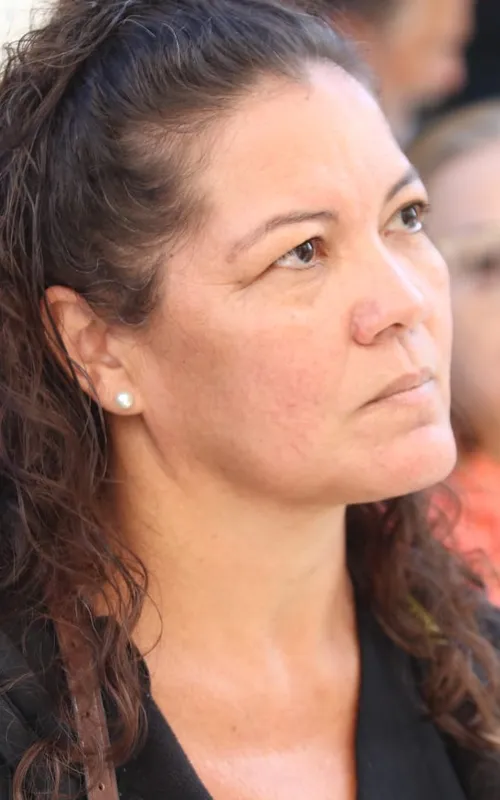 A auxiliar de serviços domésticos Maria de Lourdes chegou por volta de 2h