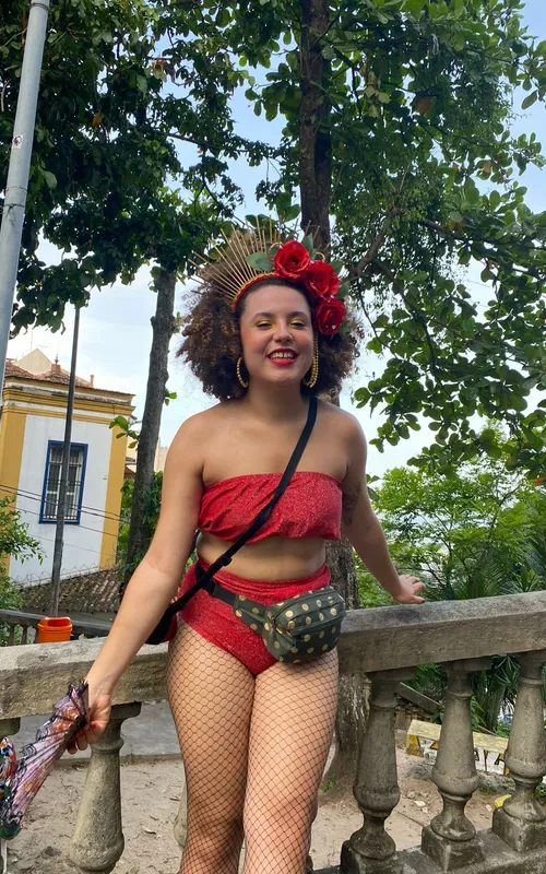 Rafaela Marques optou por unir peças monocromáticas