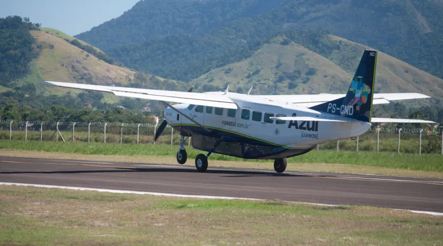 O voo 5101 decolou nesta segunda-feira (6) com destino a São Paulo (Viracopos)