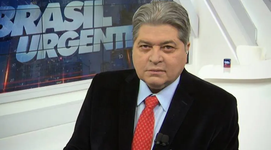 Datena está afastado do programa 'Brasil Urgente' desde o final de abril