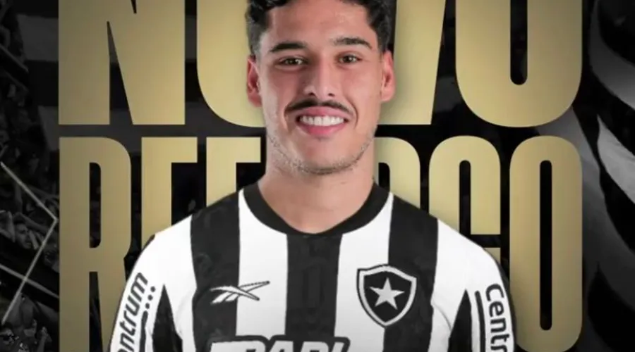 Lucas Halter assinou contrato de 4 anos com o Botafogo