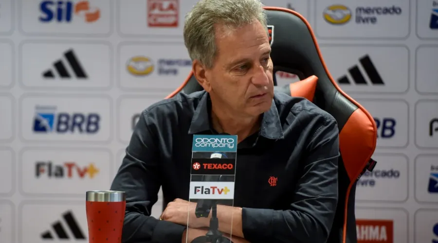 Rodolfo Landim alegou que Palmeiras sabe da dificuldade do Flamengo no gramado sintético