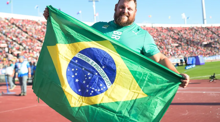 O atletismo rendeu outra medalha dourada ao Brasil
