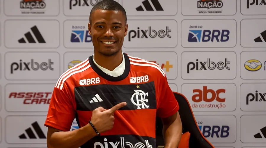 De La Cruz usará a camisa 18 no Flamengo